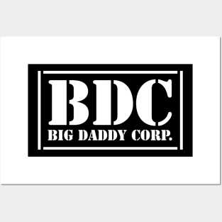 Big Daddy Corporation (white logo) Posters and Art